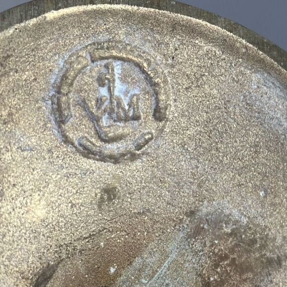 Virginia Metalcrafters Colonial Williamsburg CW 16-20 Raleigh Solid Brass Candle - Picture 10 of 10